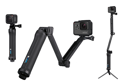 GoPro 3-Way: Grip, Extension Arm, Tripod