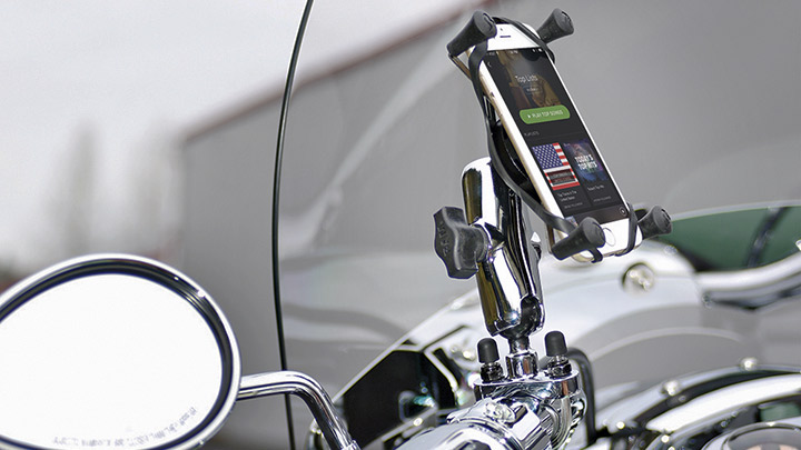 RAM Mounts chrome onderdelen