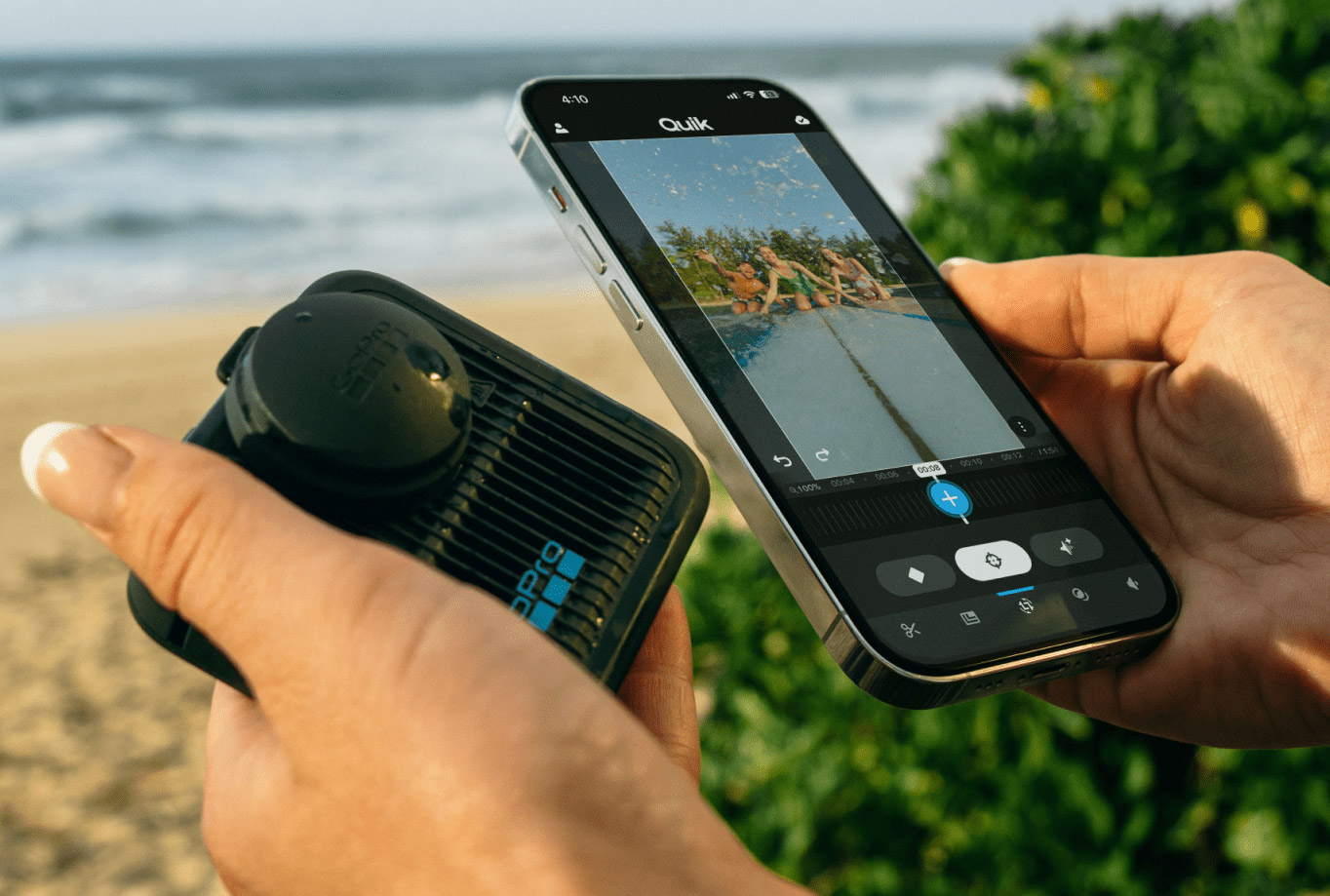 MAX2 updaten via GoPro Quik