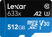 Lexar High Performance 633x 512GB