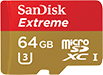 SanDisk Extreme for Action Cameras