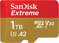 SanDisk Extreme 1TB microSDXC