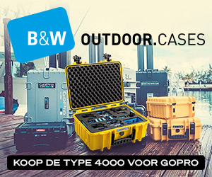 B&W Type 4000 Outdoorkoffer voor GoPro