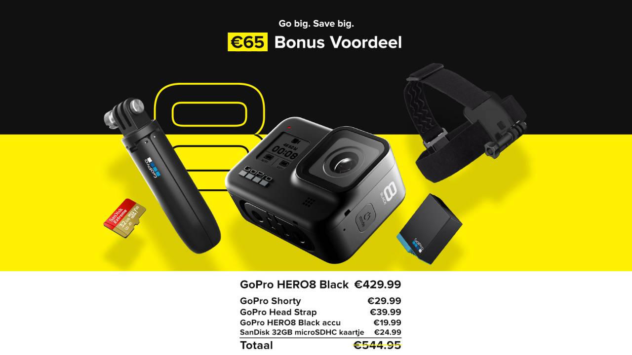 GoPro HERO8 Black aanbieding