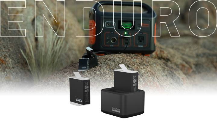 GoPro Dual Battery Charger + Enduro Batteries