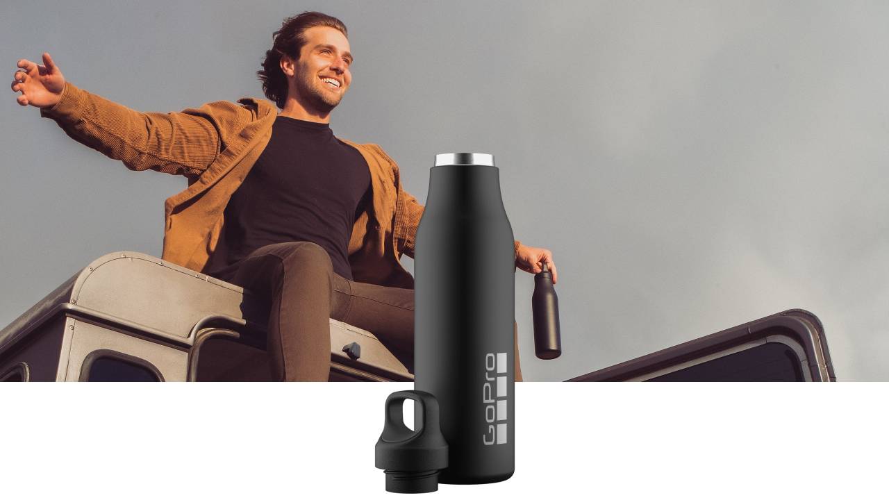 Tubed Insulated Water Bottle