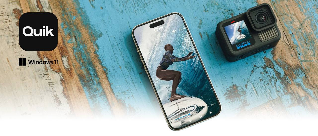 GoPro stopt met Quik Desktop-app