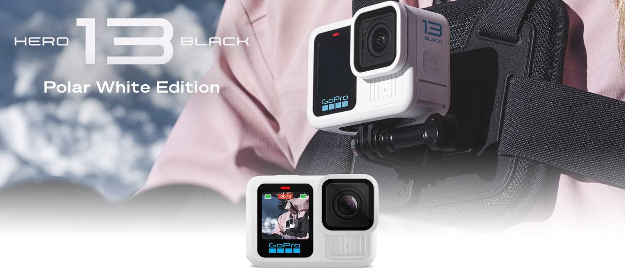 GoPro HERO13 Black in Polar White