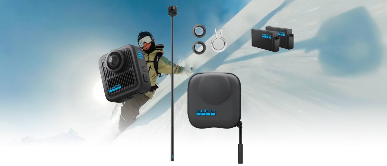 GoPro MAX2 – Action Essentials Bundle