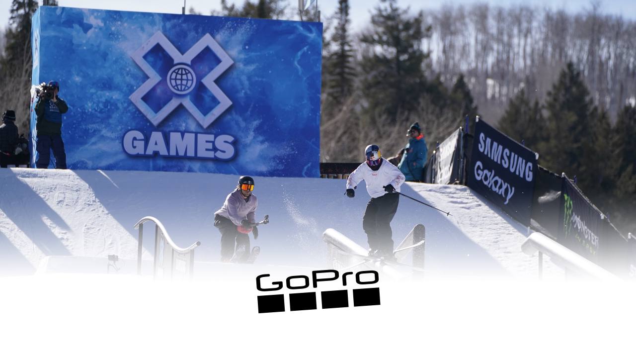 GoPro benoemd tot officiële actiecamera van X Games Elite Ski + Snowboard Competitie